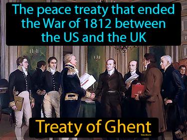Treaty Of Ghent Meaning