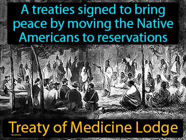 Treaty Of Medicine Lodge Meaning