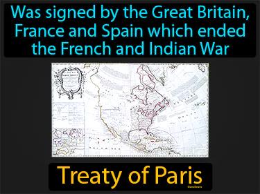 Treaty Of Paris Meaning