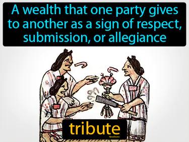 Tribute Meaning