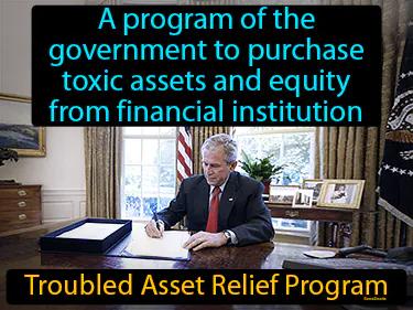 Troubled Asset Relief Program Meaning