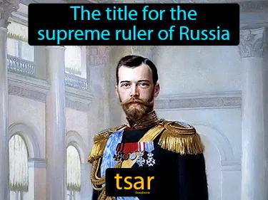 Tsar Meaning