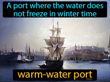 Warm-water Port Meaning