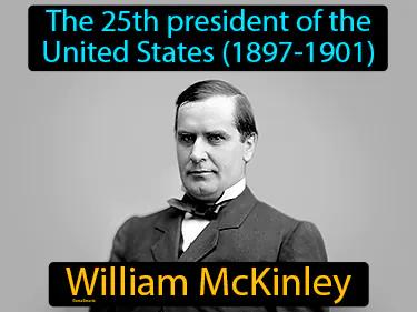 William McKinley Meaning