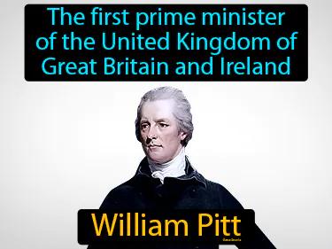 William Pitt Meaning