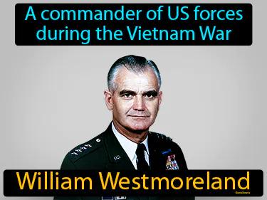 William Westmoreland Meaning