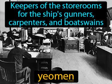 Yeomen Meaning