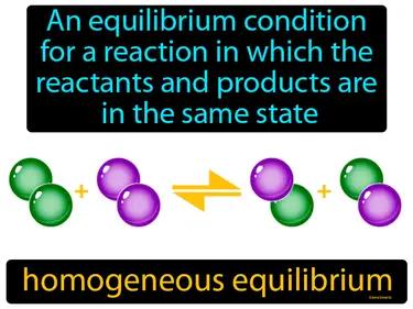 Homogeneous Equilibrium Meaning