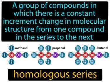 Homologous Series Meaning