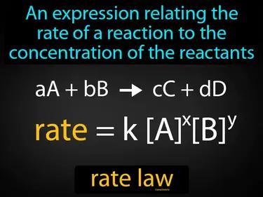 Rate Law Meaning
