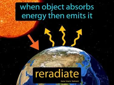 Reradiate Meaning