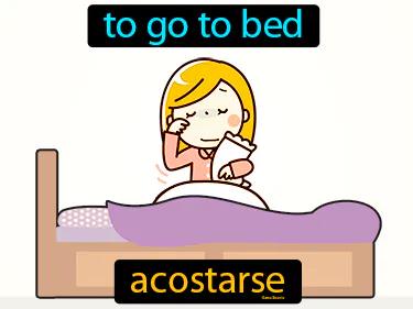 Acostarse Meaning