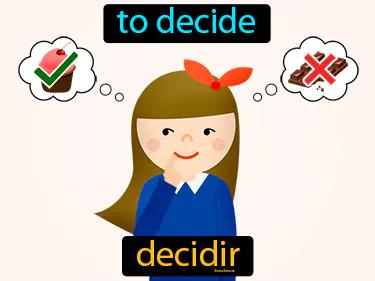 Decidir Meaning