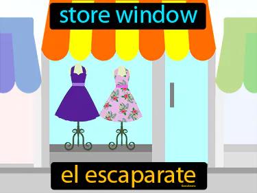 El Escaparate Meaning