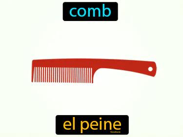 El Peine Meaning