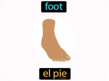 El Pie Meaning