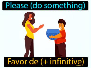 Favor De Meaning