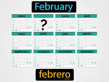Febrero Meaning