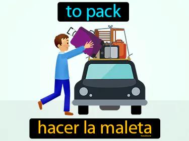 Hacer La Maleta Meaning