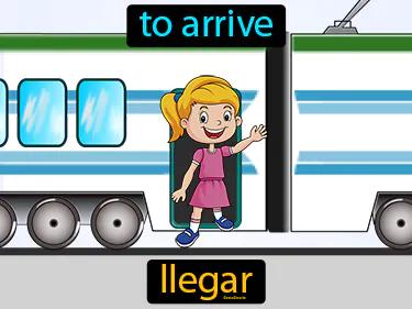 Llegar Meaning