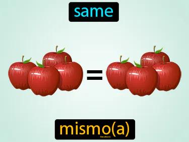 Mismo Meaning