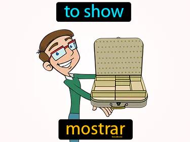 Mostrar Meaning