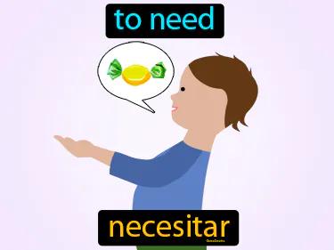 Necesitar Meaning