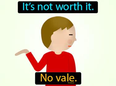 No Vale Meaning