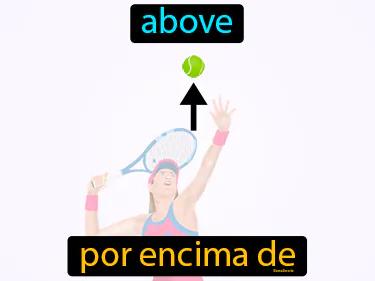 Por Encima De Meaning