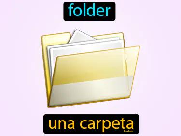 Una Carpeta Meaning