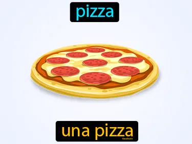 Una Pizza Meaning