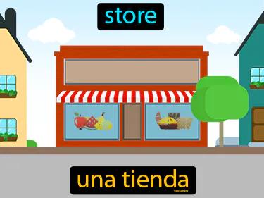 Una Tienda Meaning