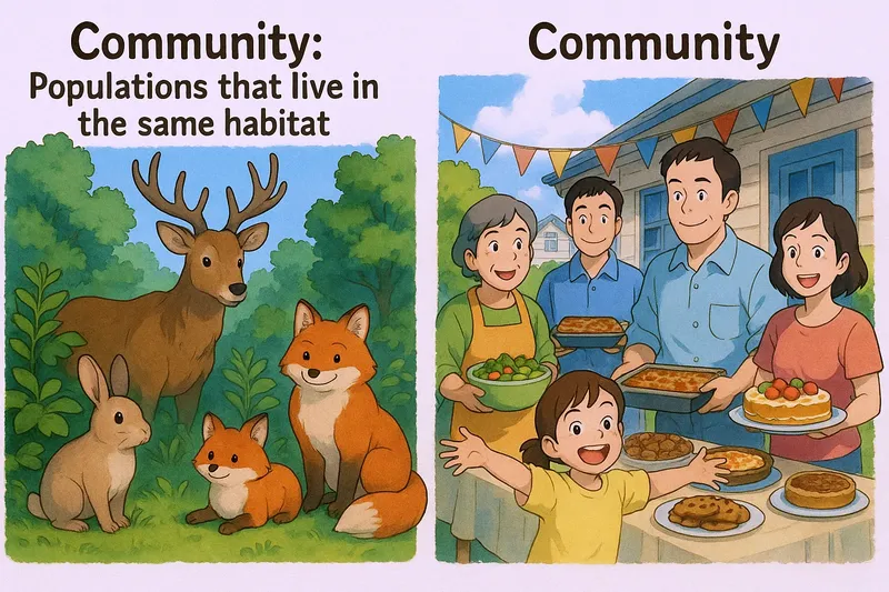 Community Meaning Community Meaning