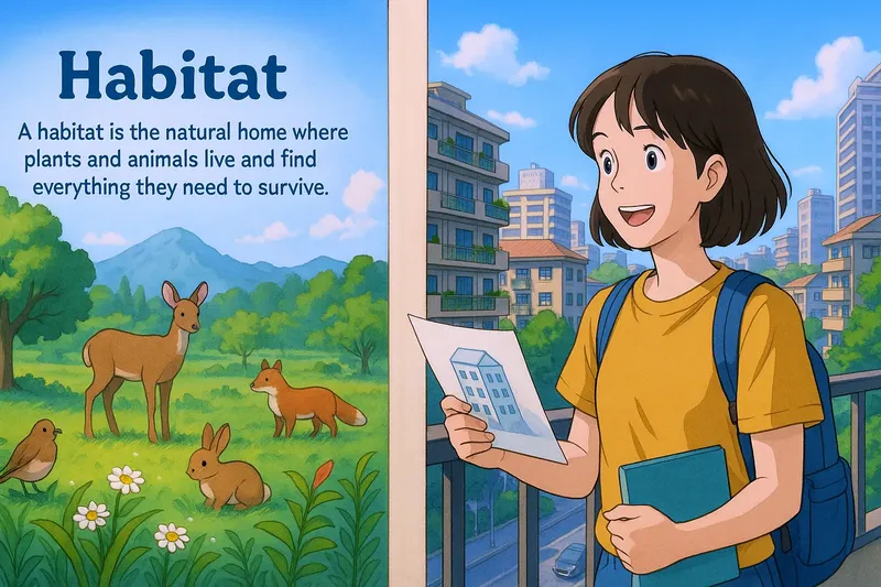 Habitat Meaning Habitat Meaning