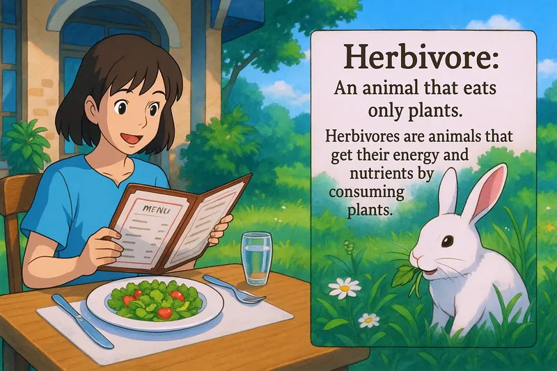 Herbivore Meaning Herbivore Meaning