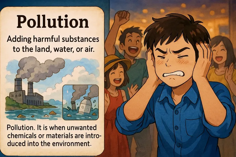 Pollution Meaning