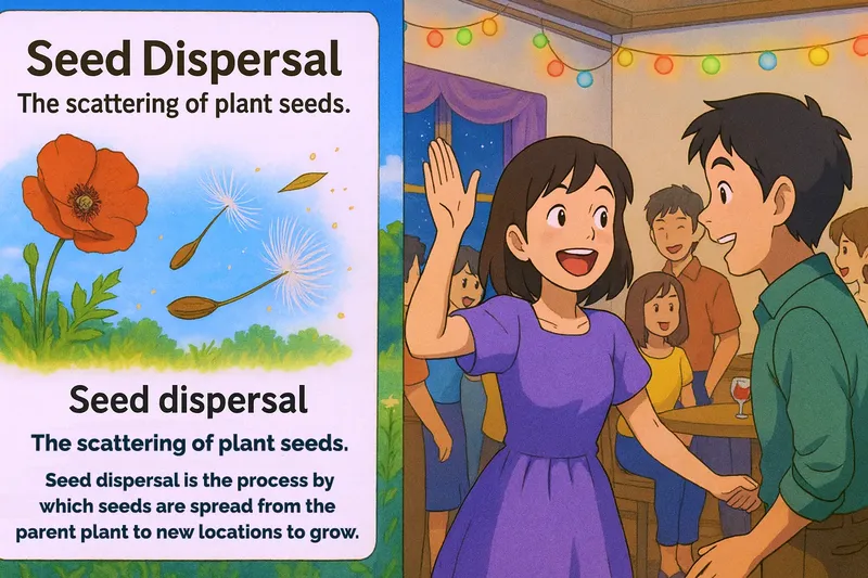 Seed Dispersal Meaning