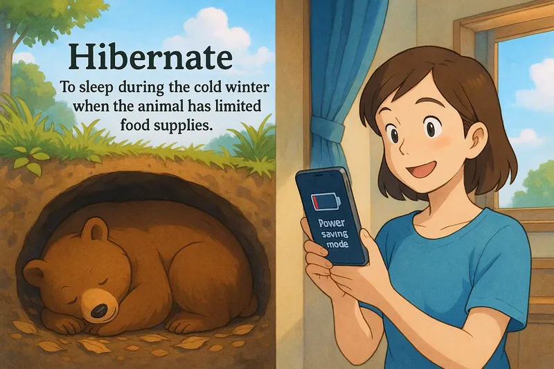 Hibernate Meaning