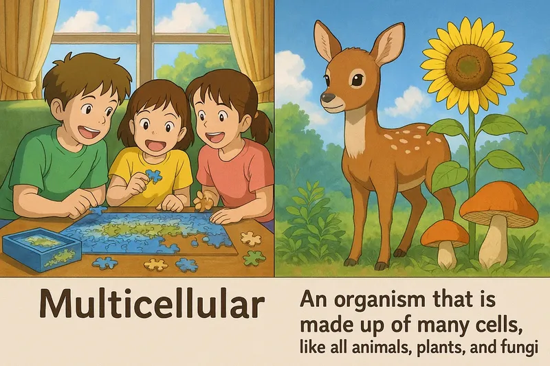 Multicellular Meaning Multicellular Meaning
