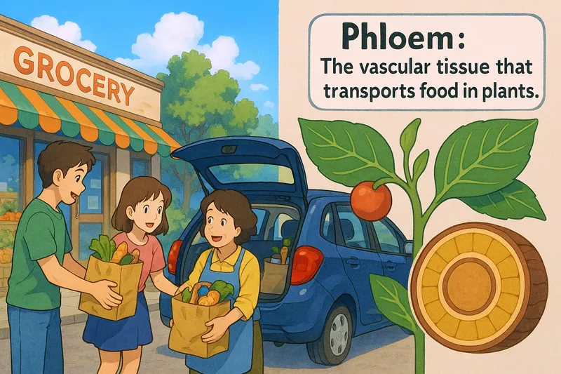 Phloem Meaning Phloem Meaning