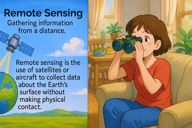 Remote Sensing Meaning Remote Sensing Meaning