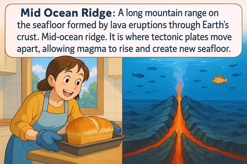 Mid Ocean Ridge Meaning