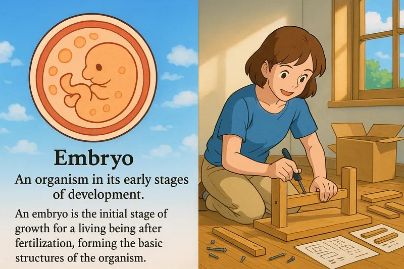 Embryo Meaning Embryo Meaning