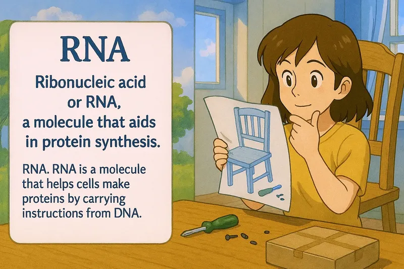 RNA Meaning RNA Meaning