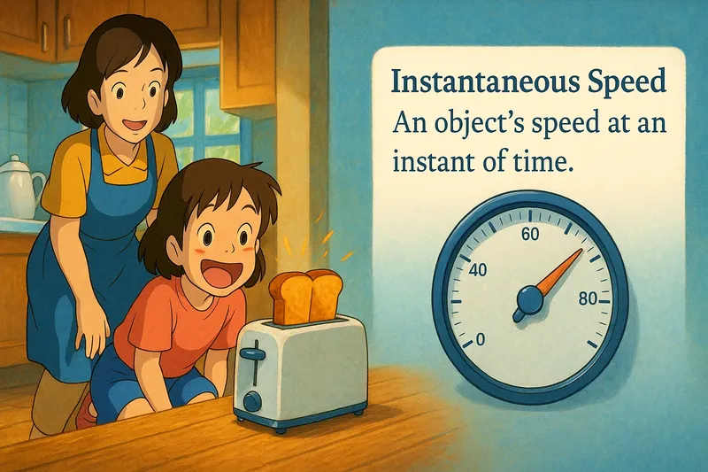 Instantaneous Speed Meaning