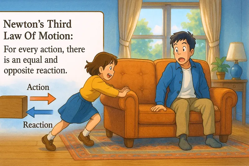 Newtons Third Law Of Motion Meaning