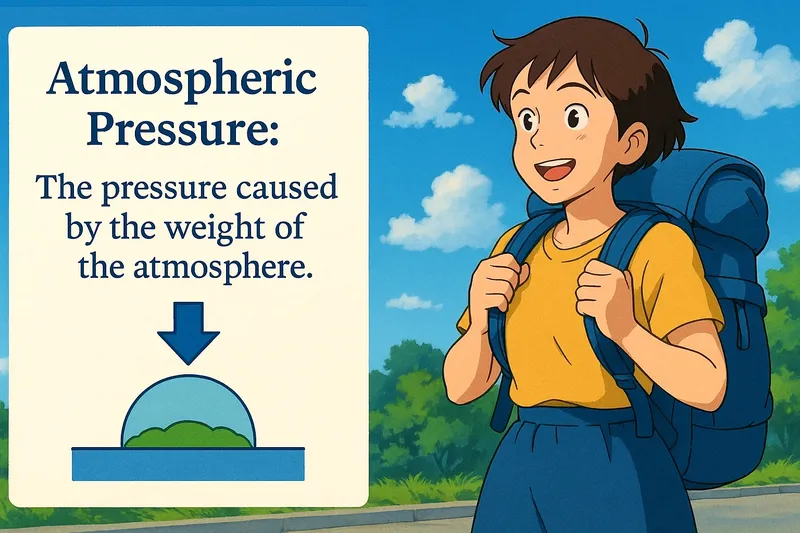 Atmospheric Pressure Meaning