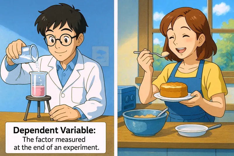 Dependent Variable Meaning Dependent Variable Meaning
