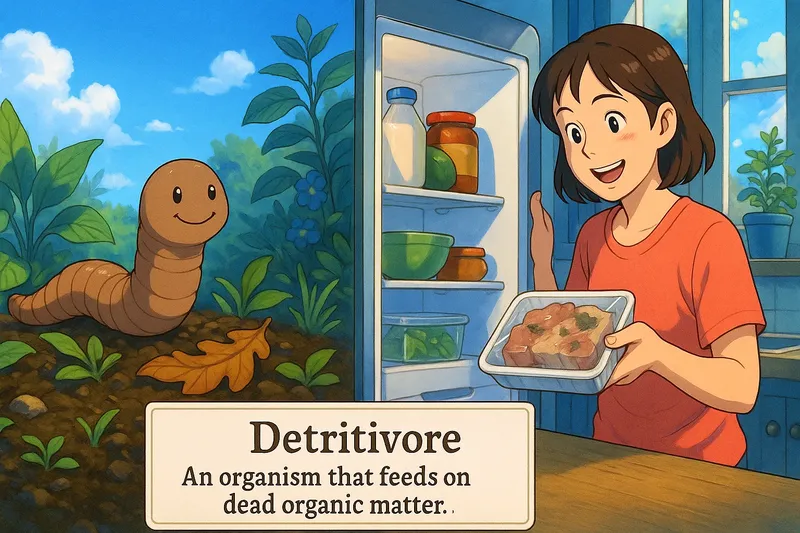 Detritivore Meaning Detritivore Meaning