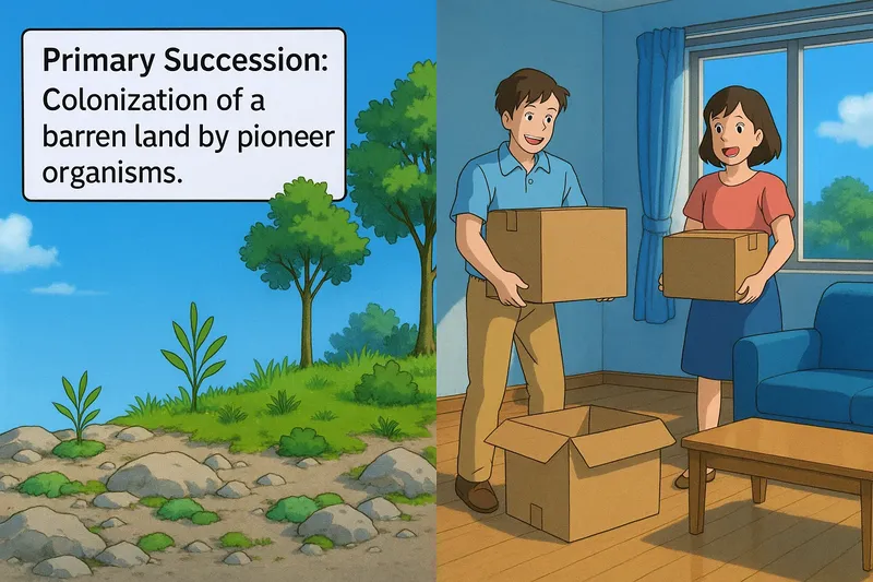 Primary Succession Meaning
